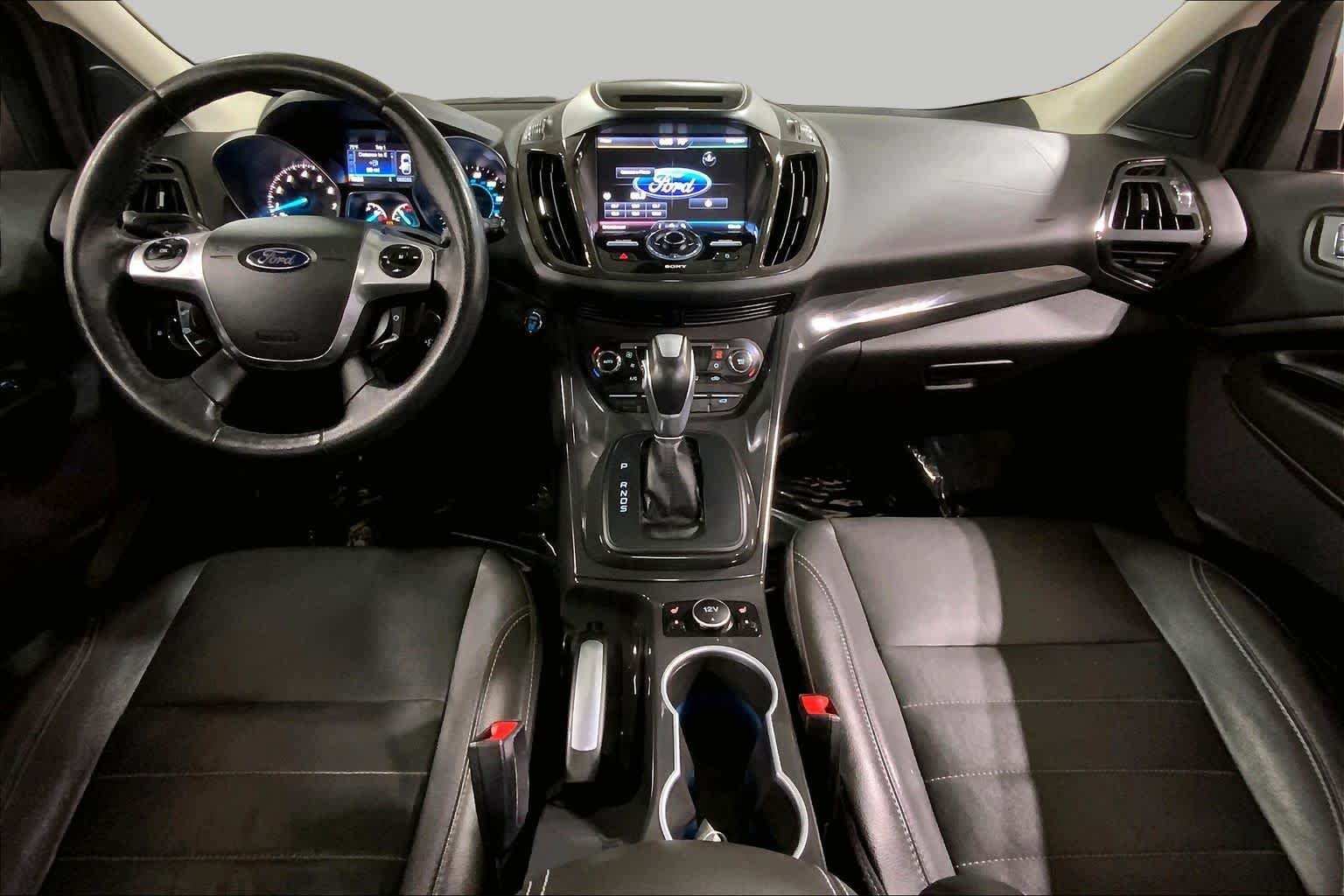 Used 2014 White Platinum Metallic Tri-Coat Ford Titanium image 16