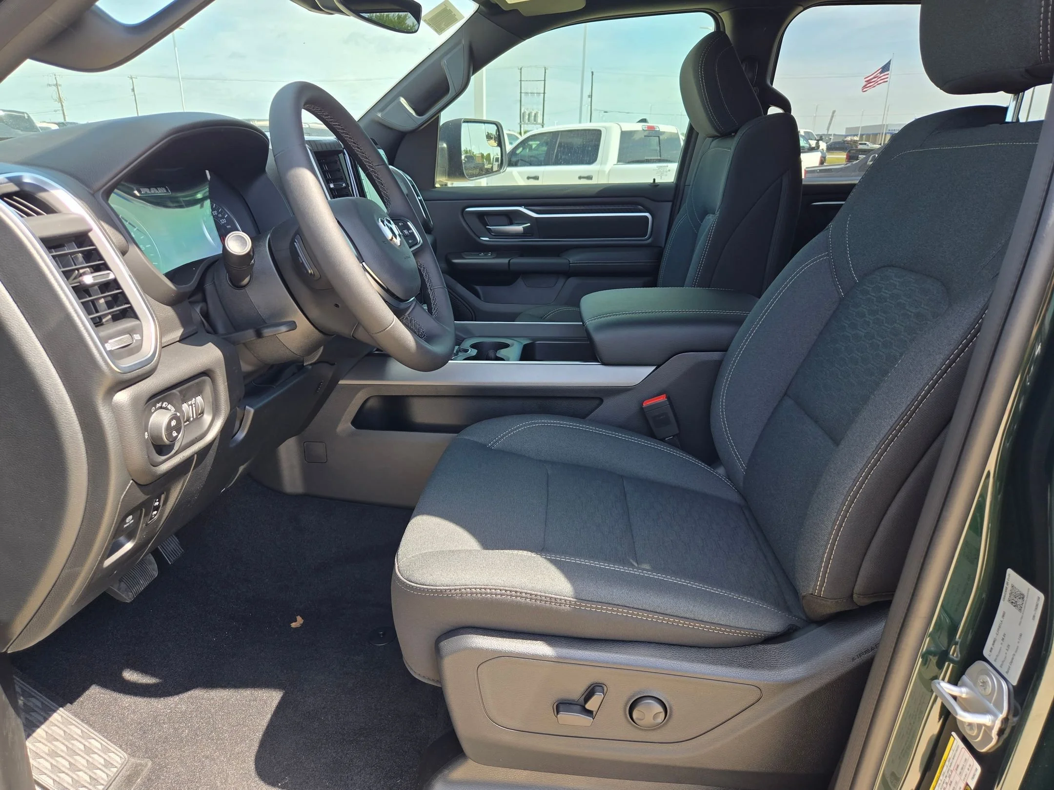 New 2026 Serrano-Green Metallic Exterior Paint RAM Big Horn/Lone Star image 9