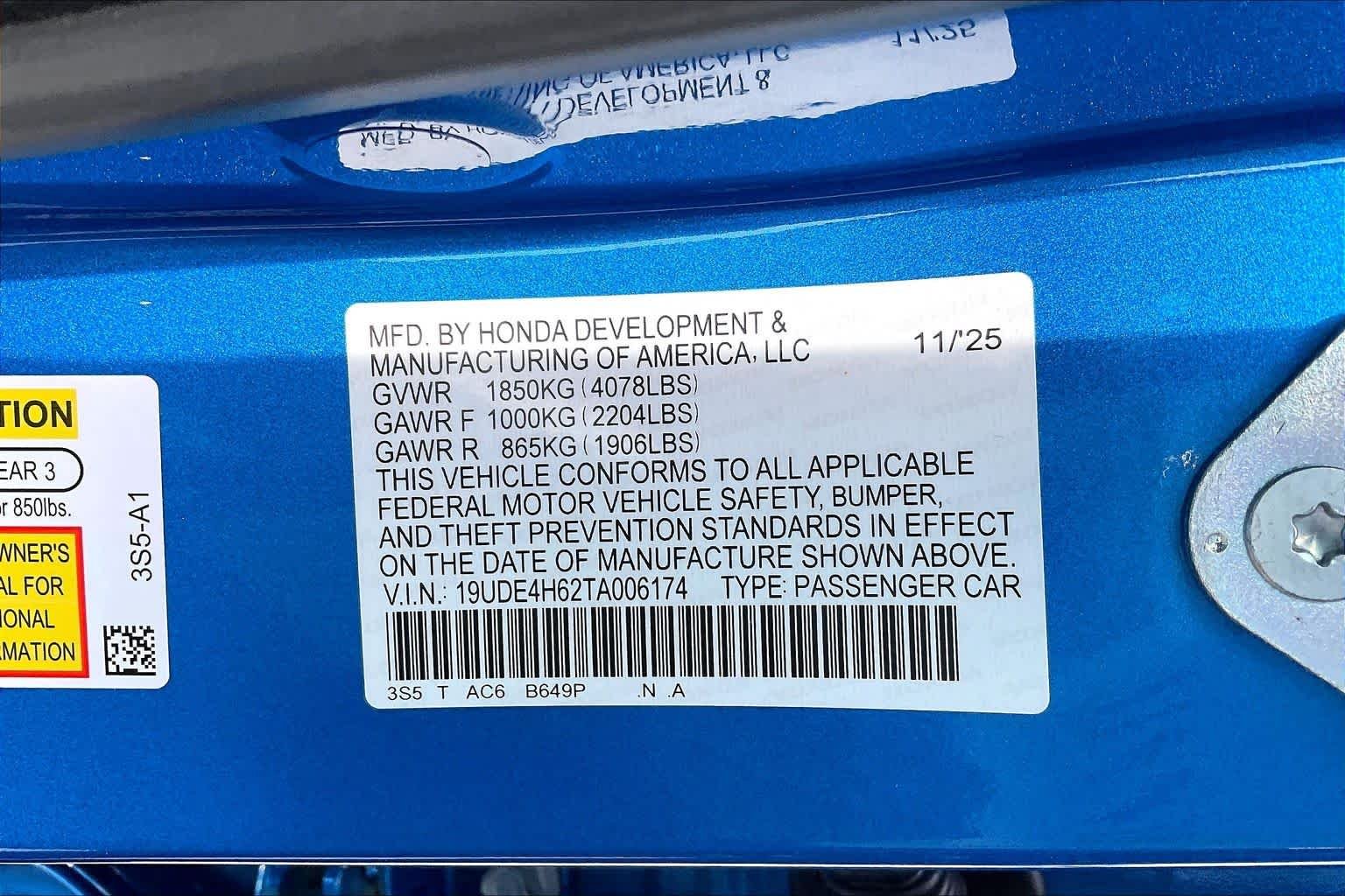 Certified Used 2026 Double Apex Blue Pearl Acura FWD A-Spec with Technology image 33