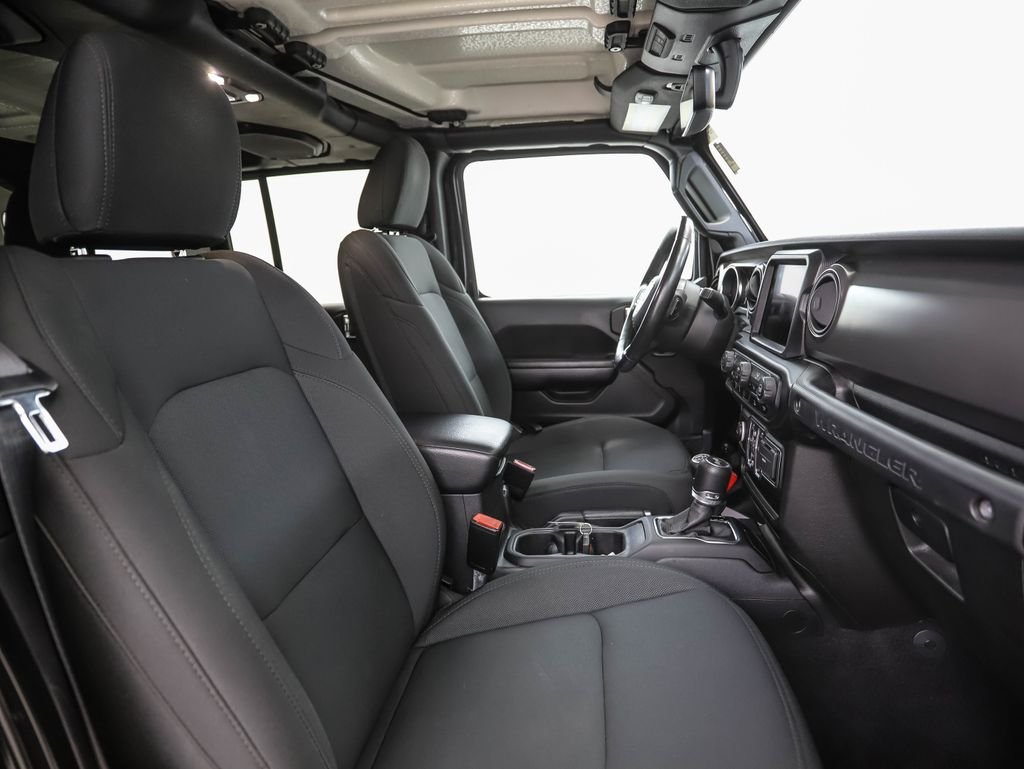 Used 2021 Black Clearcoat Jeep Unlimited Willys image 30