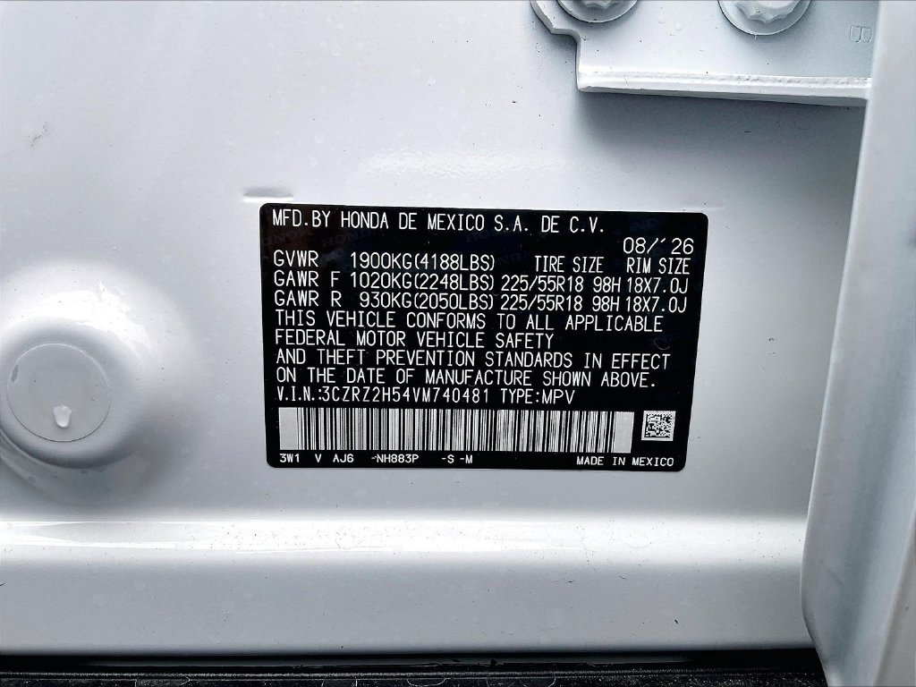 New 2027 Platinum White Pearl Honda Sport image 17