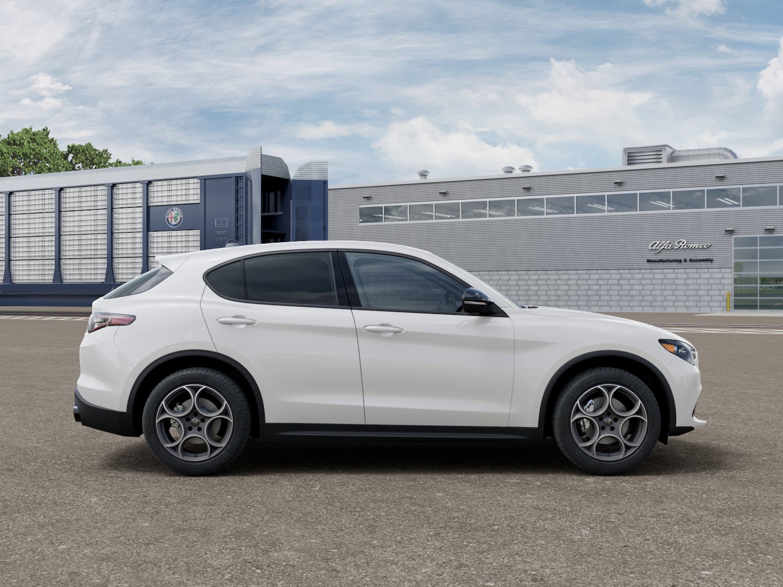 New 2026 Milano White Exterior Paint Alfa Romeo Base image 12