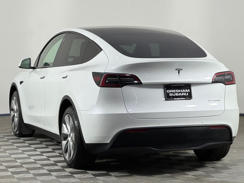 Used 2021 Pearl White Multi-Coat Tesla Long Range image 4