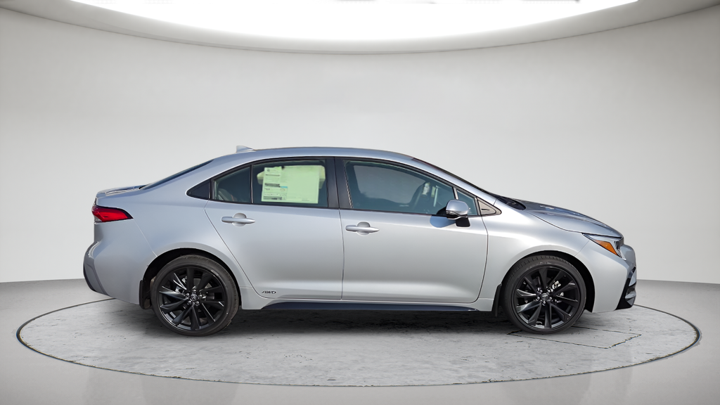 New 2026 Classic Silver Metallic Toyota Hybrid SE image 5