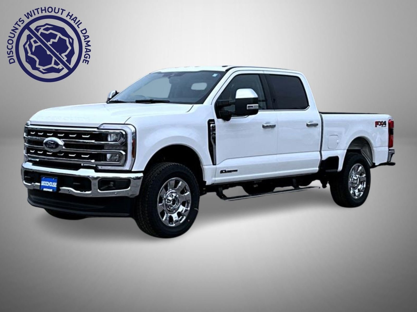 New 2026 Star White Metallic Tri-Coat Ford Lariat image 1