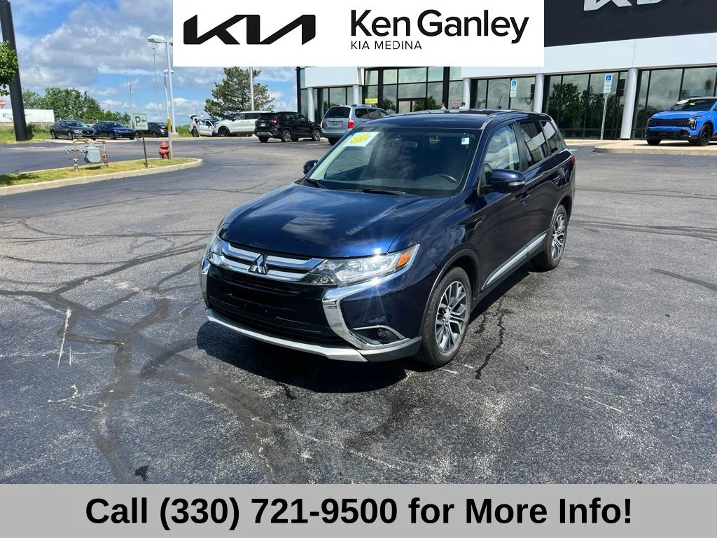 Used 2016 Mitsubishi Outlander SE with VIN JA4AZ3A37GZ021402 for sale in Medina, OH