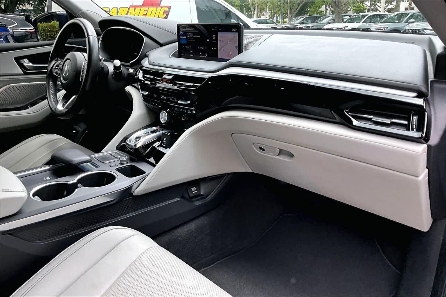 Used 2022 Fathom Blue Pearl Acura w/Technology Package image 19