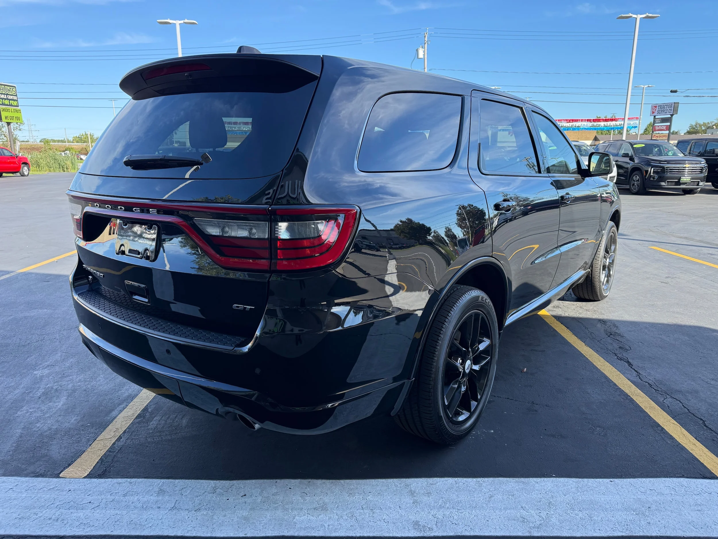 Used 2025 DB Black Clearcoat Dodge GT image 8