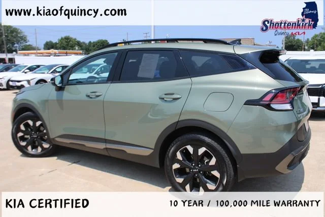 Used 2023 Green Kia X-Line image 3