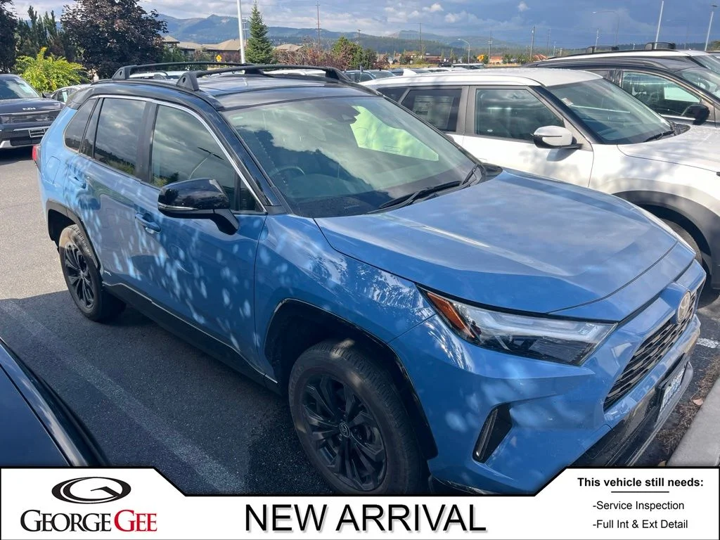 Used 2022 Blue Toyota XSE image 1