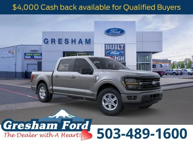 New 2026 Carbonized Gray Metallic Ford XLT image 7