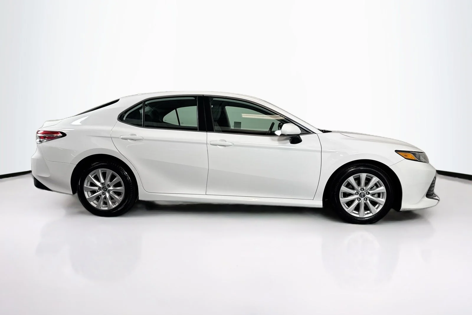 Used 2019 Black Toyota LE image 4