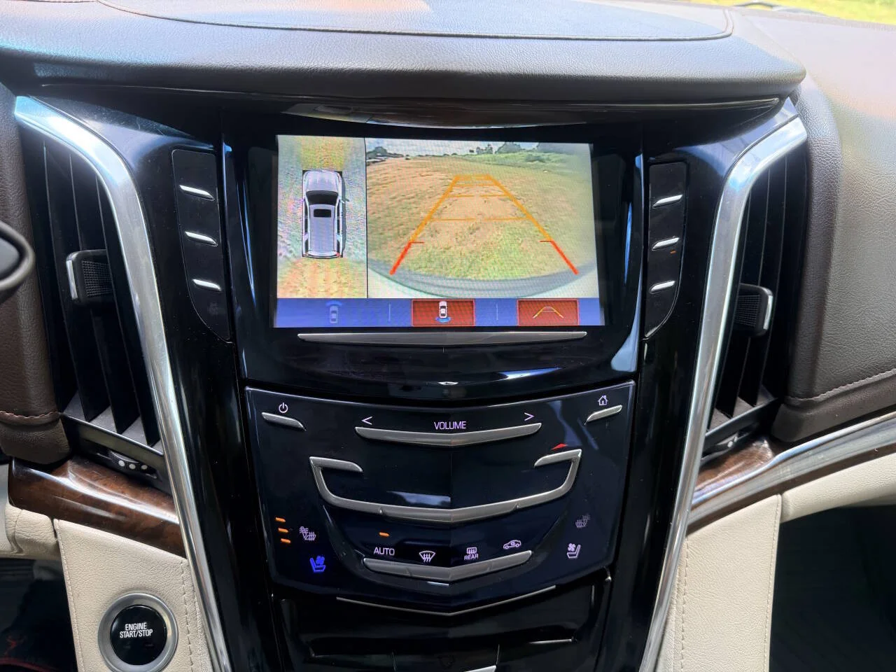 Used 2017 Tan Cadillac Premium Luxury 4x4 4dr SUV image 25
