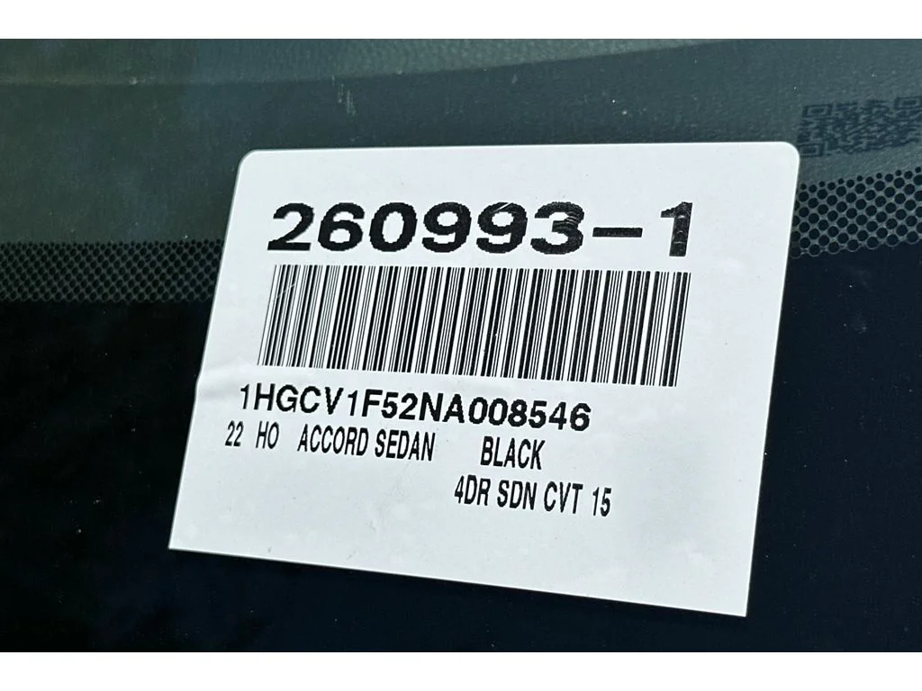 Used 2022 Crystal Black Pearl Honda EX-L image 54