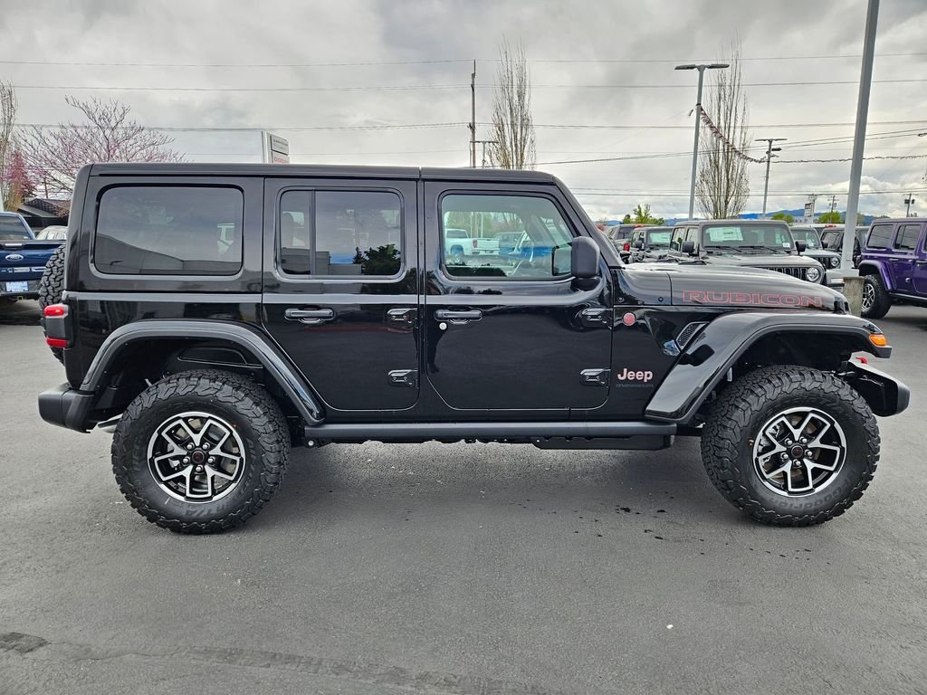 New 2026 Black Clear-Coat Exterior Paint Jeep Rubicon image 7