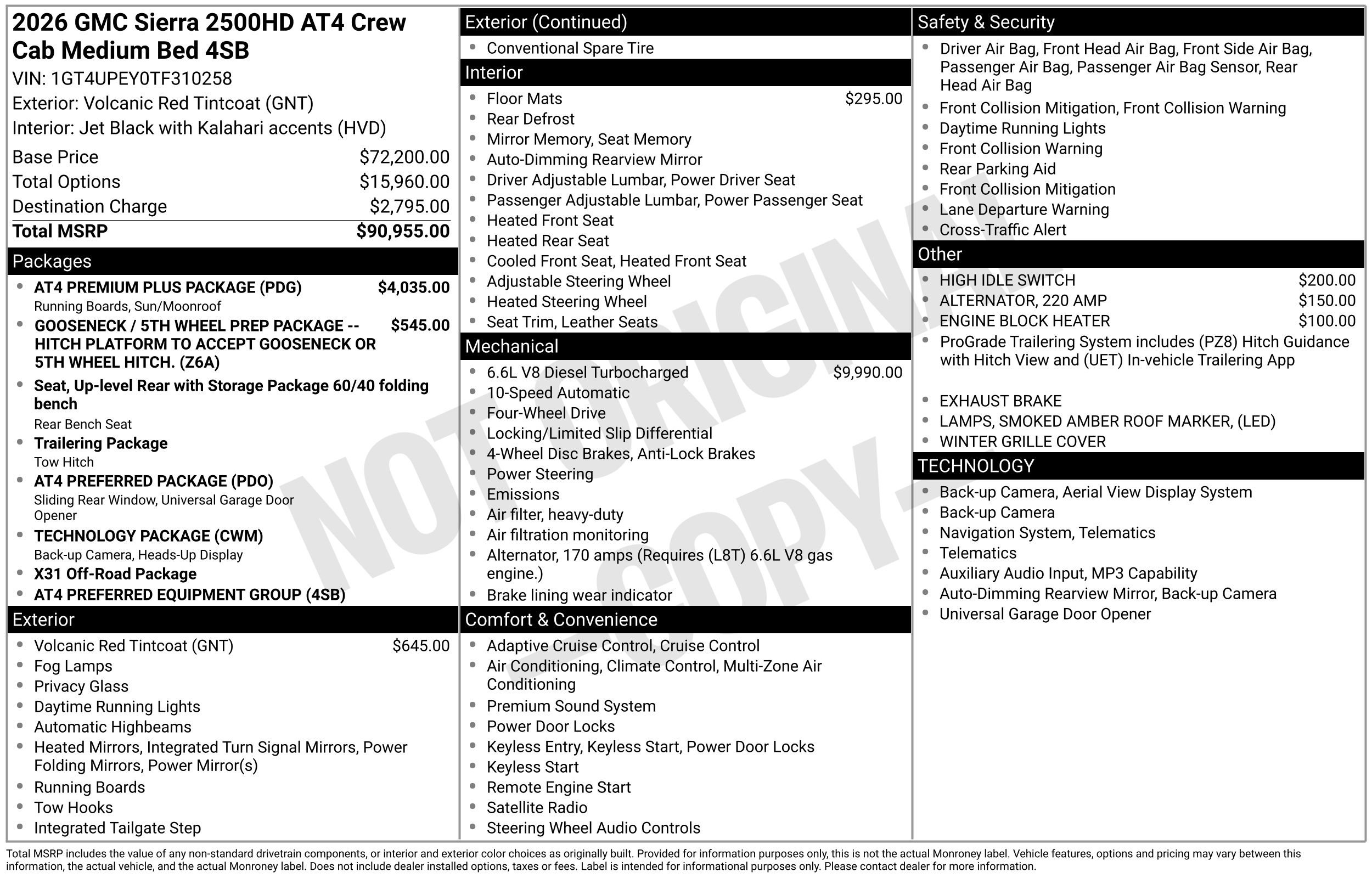 2026 GMC Sierra 2500HD AT4 - Photo 46