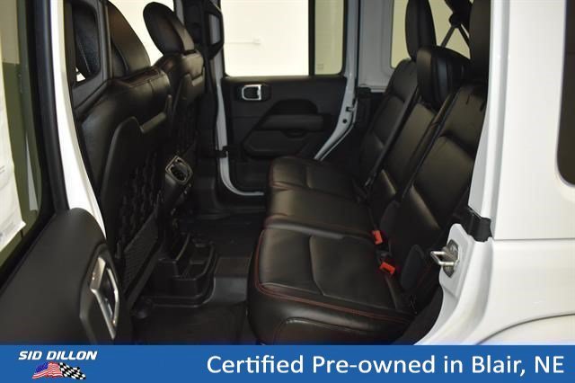 Used 2021 Bright White Clearcoat Jeep Unlimited Rubicon image 10