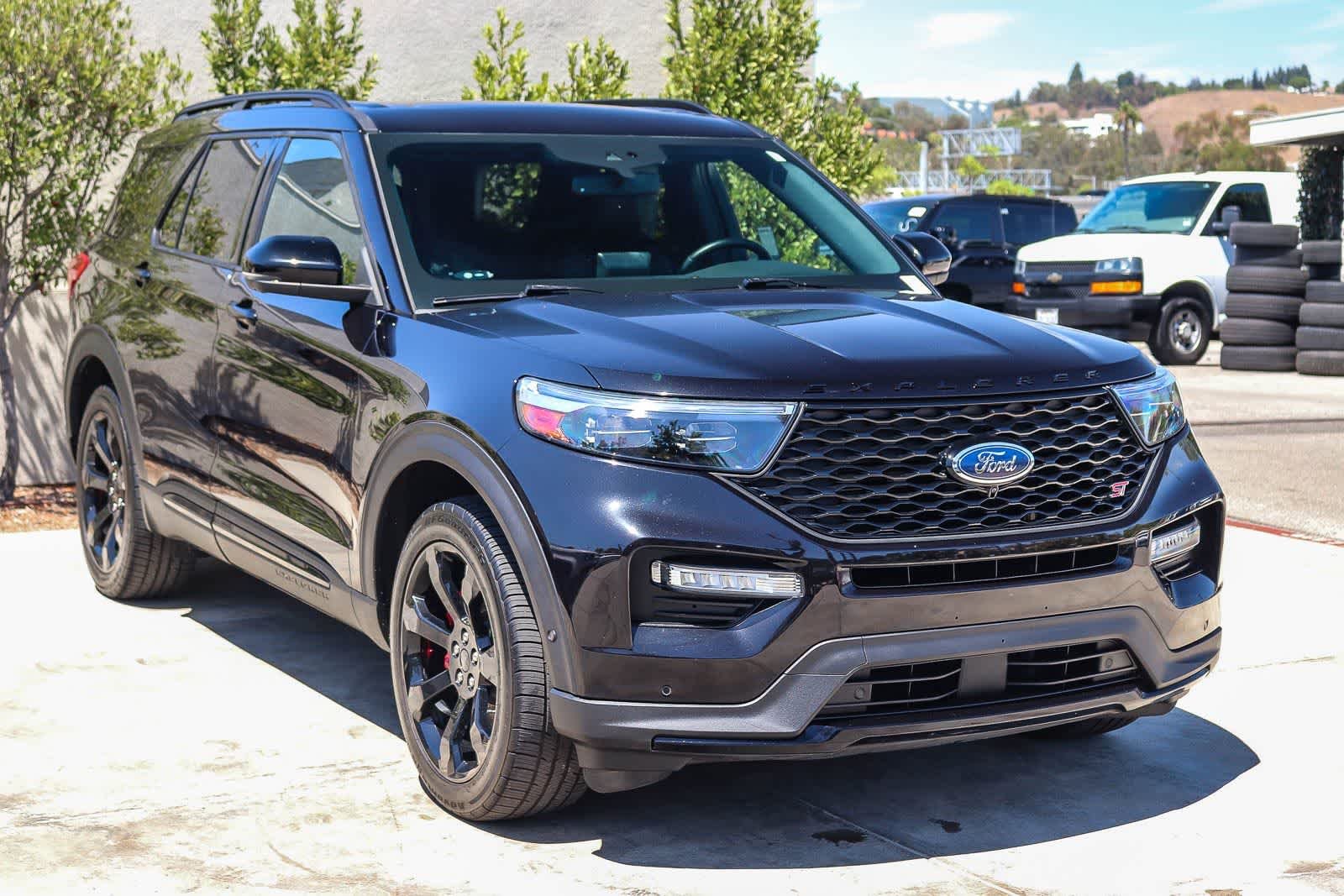 Used 2021 Agate Black Metallic Ford ST image 3