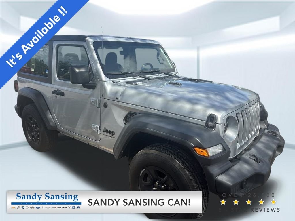 Used 2023 Silver Jeep Sport image 1