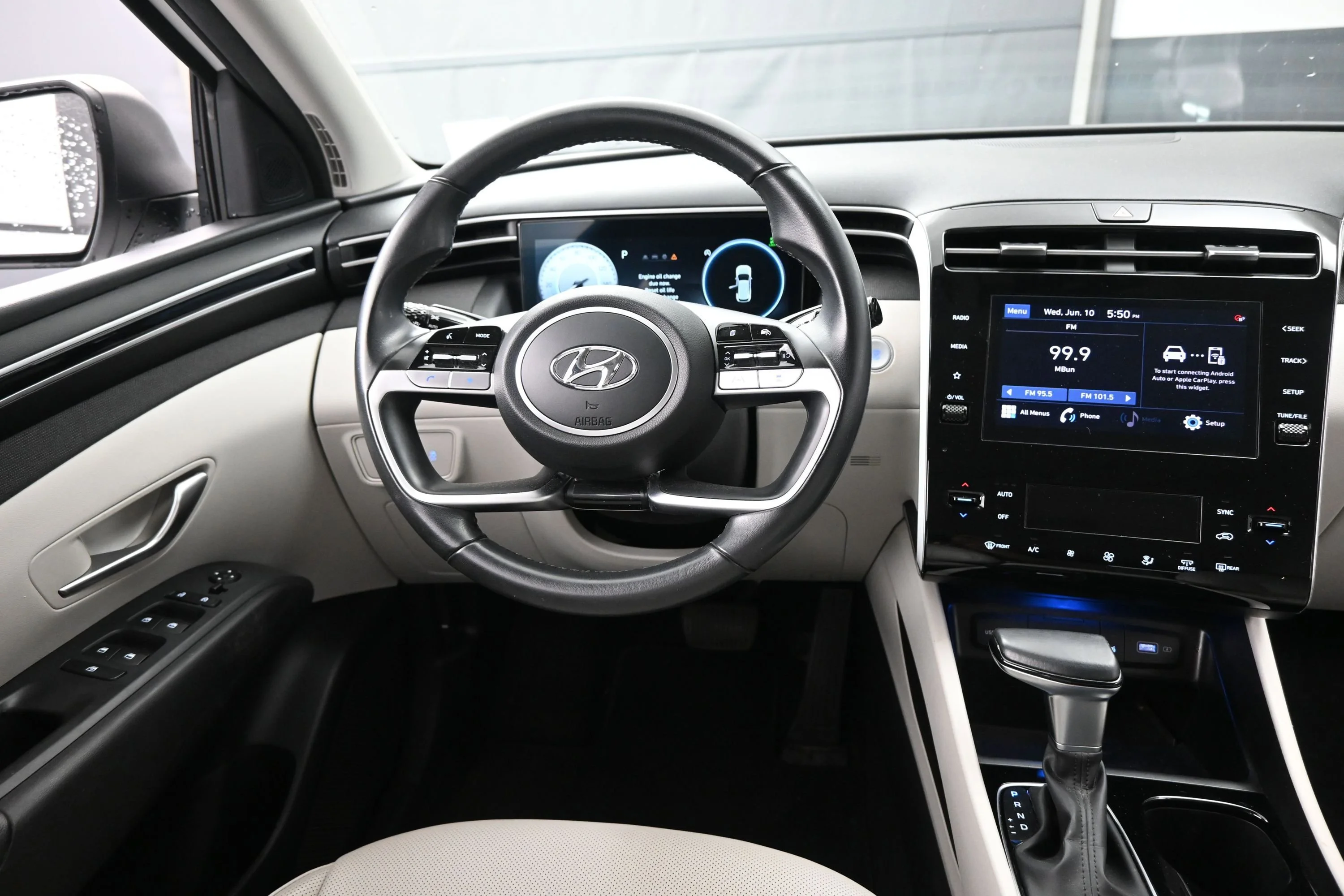 Used 2023 Serenity White Pearl Hyundai SEL image 12
