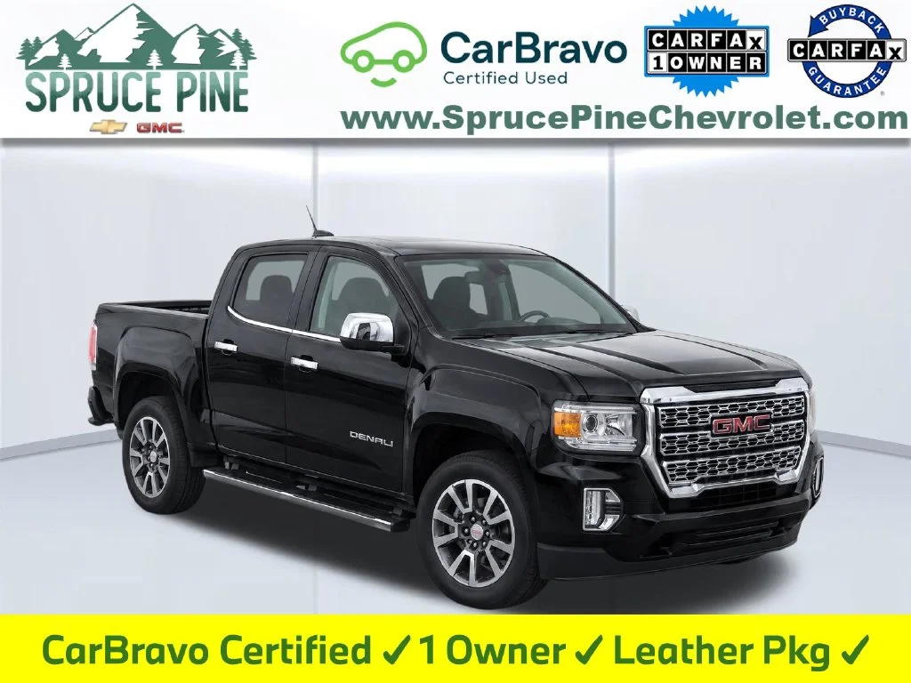 Certified Used 2022 Black GMC Denali image 1