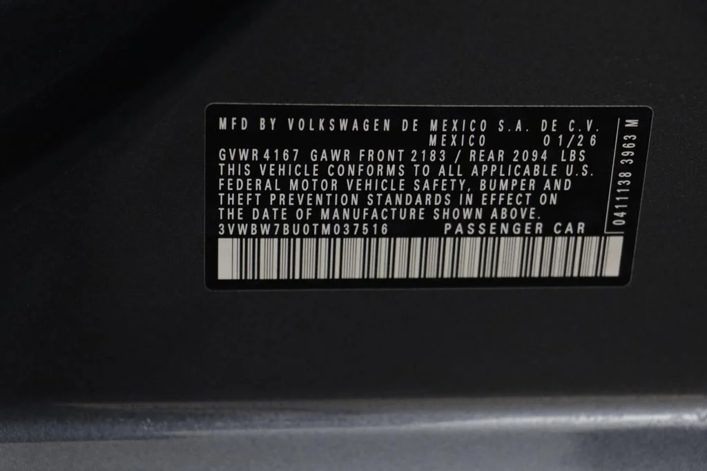 New 2026 Platinum Grey Volkswagen 1.5T Sport image 24