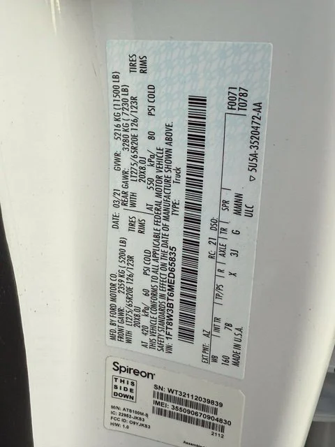 Used 2021 White Ford Platinum image 30