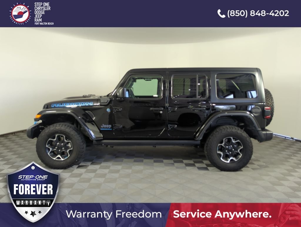 Used 2023 Black Jeep Rubicon 4xe image 3