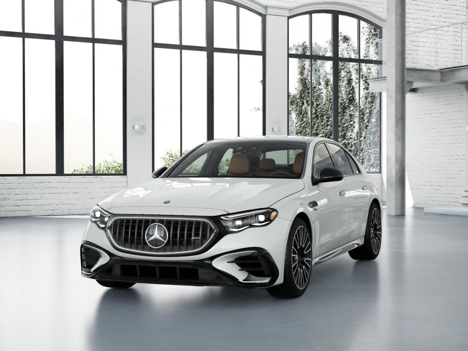 New 2026 MANUFAKTUR Moonlight White Metallic Mercedes-Benz AMG® E 53 E 4MATIC+ Sedan image 54