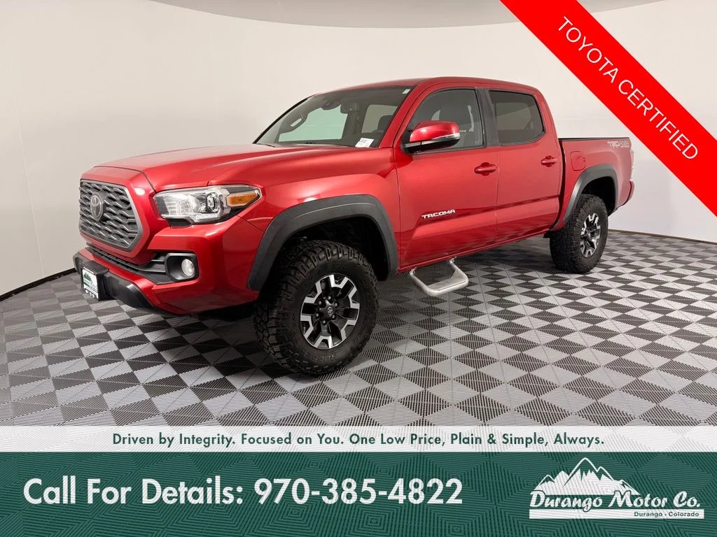 Used 2020 Red Toyota TRD Off-Road image 1