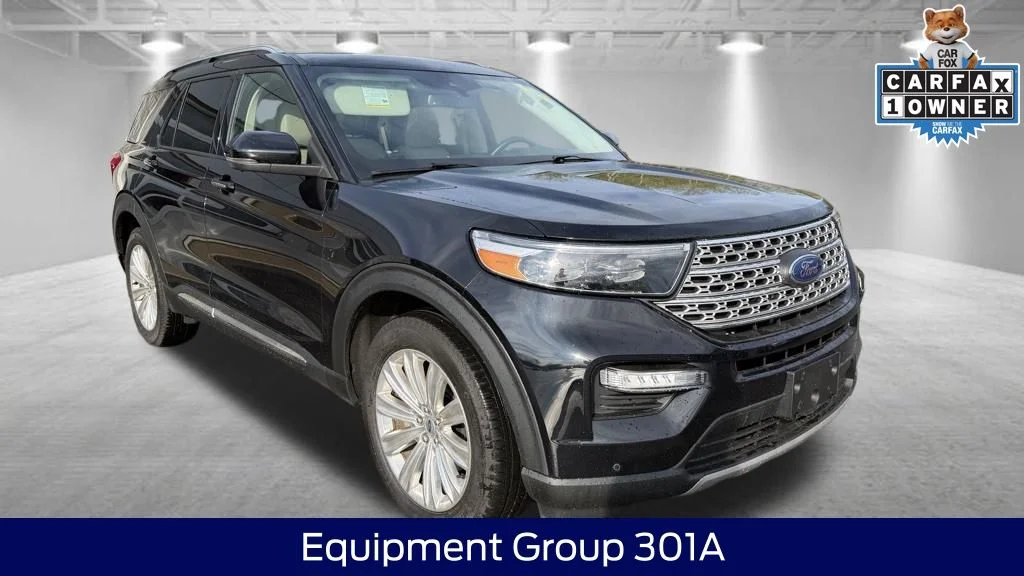Certified Used 2022 Black Metallic Ford Limited image 4