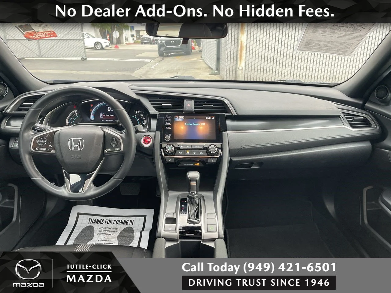 Used 2020 Blue Honda EX image 21