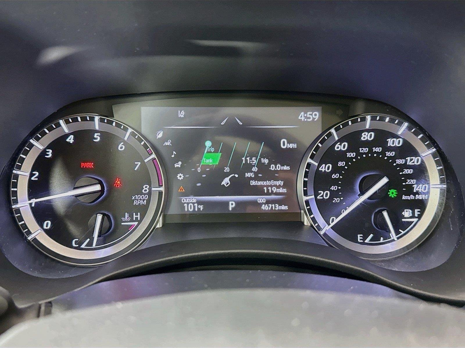 Used 2022 Midnight Black Metallic Toyota XLE image 20