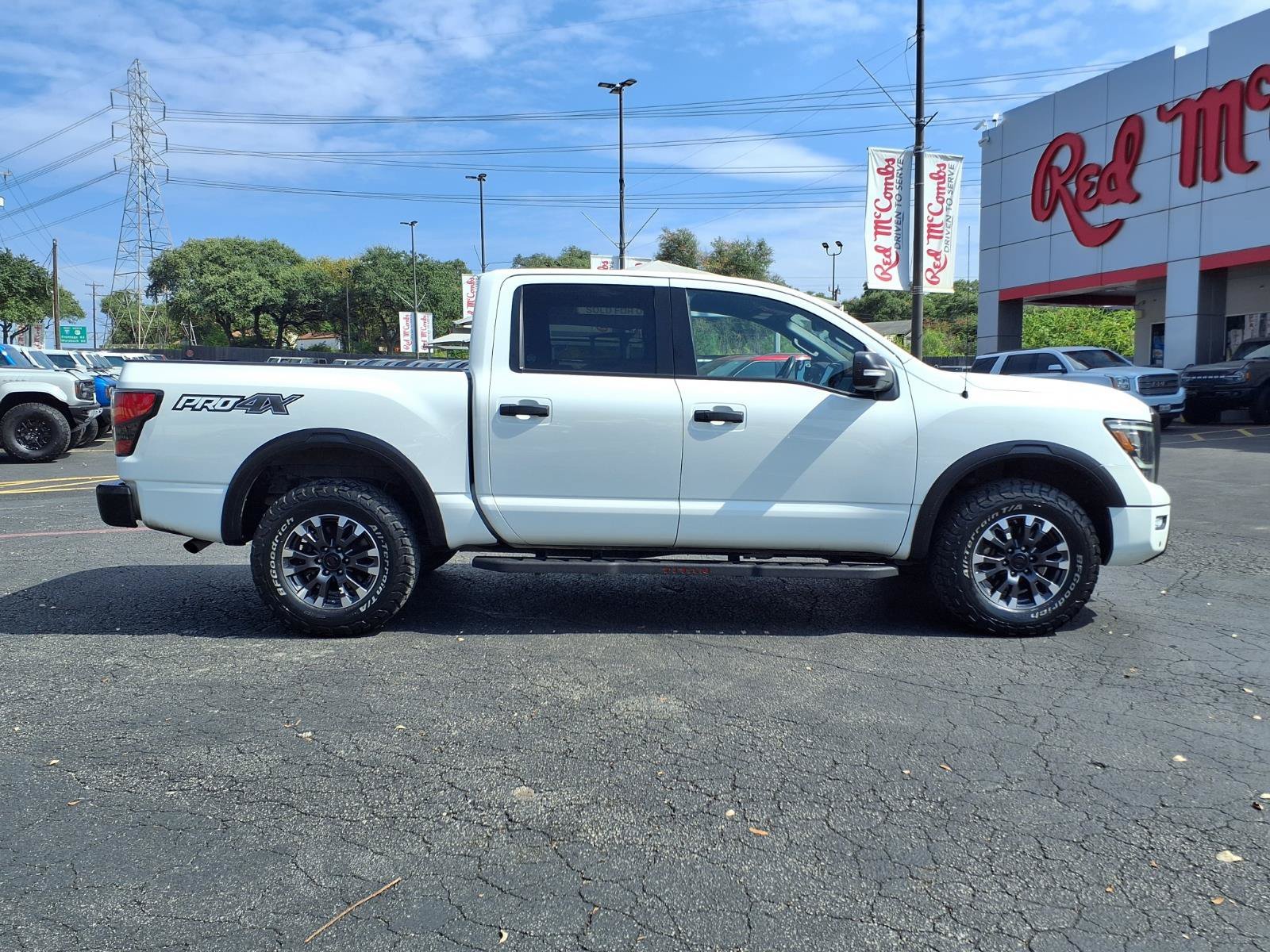 Used 2021 Glacier White Nissan PRO-4X image 4