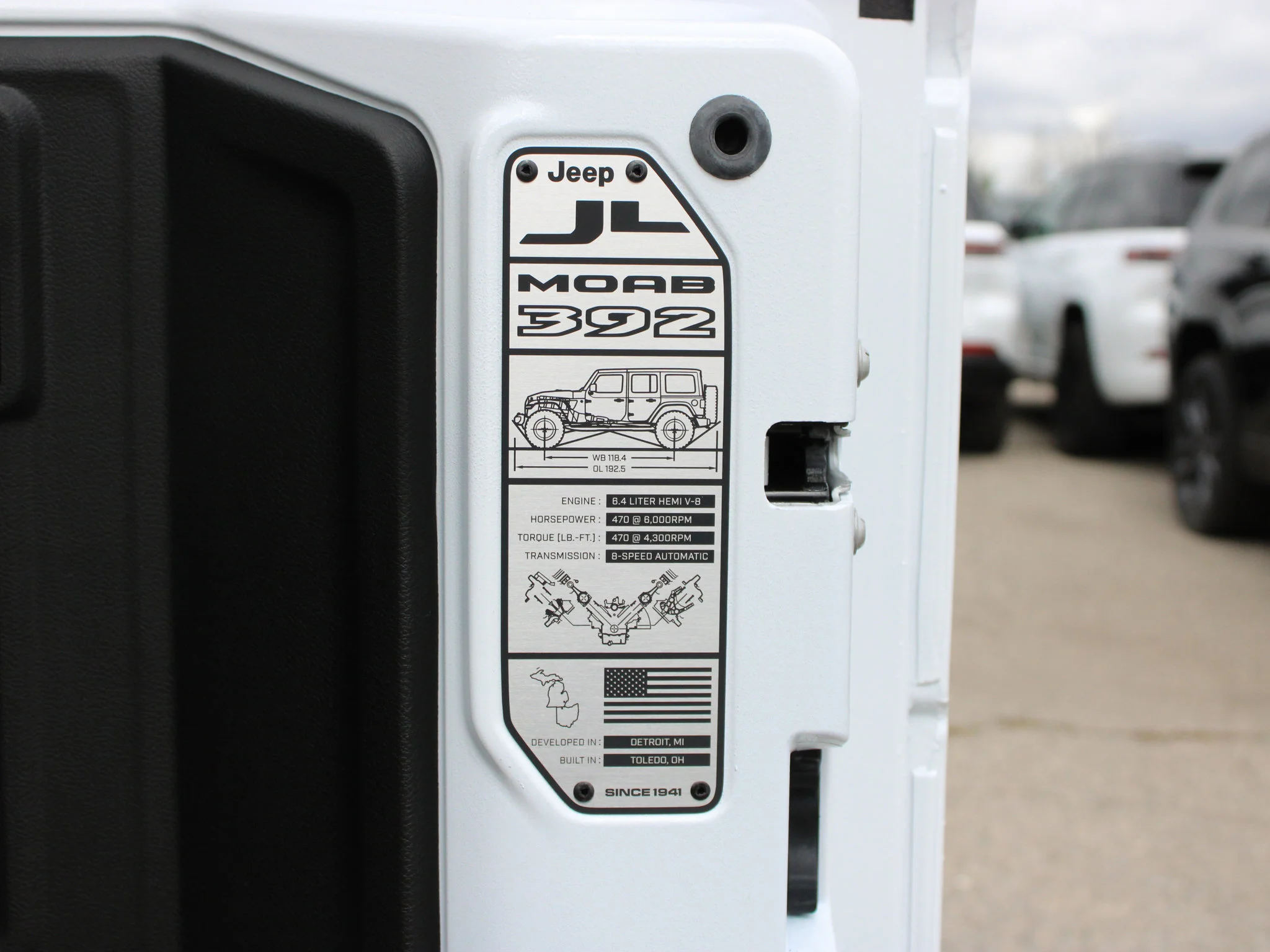 New 2026 White Jeep Moab 392* image 14