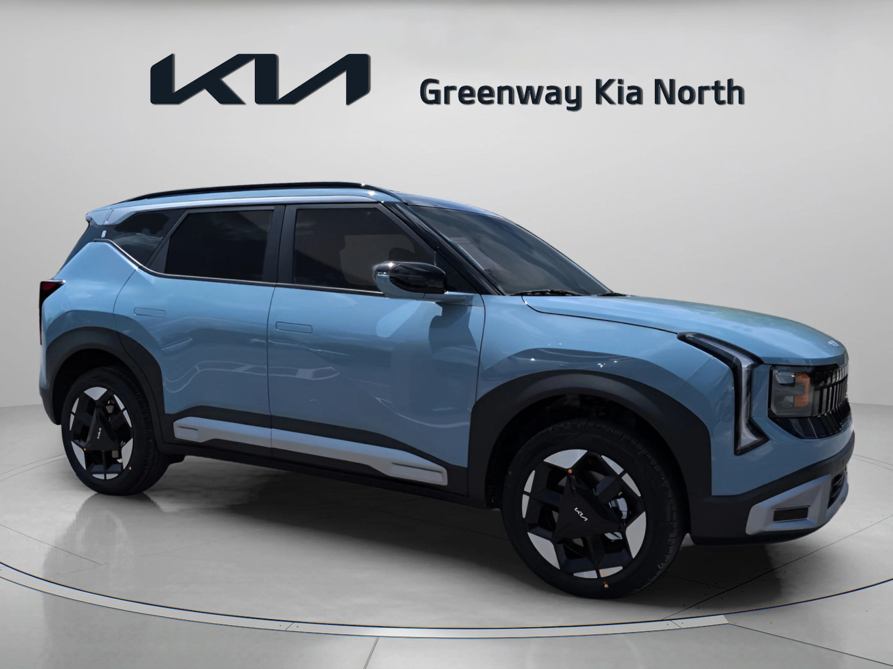 New 2027 Frost Blue Kia EX image 1