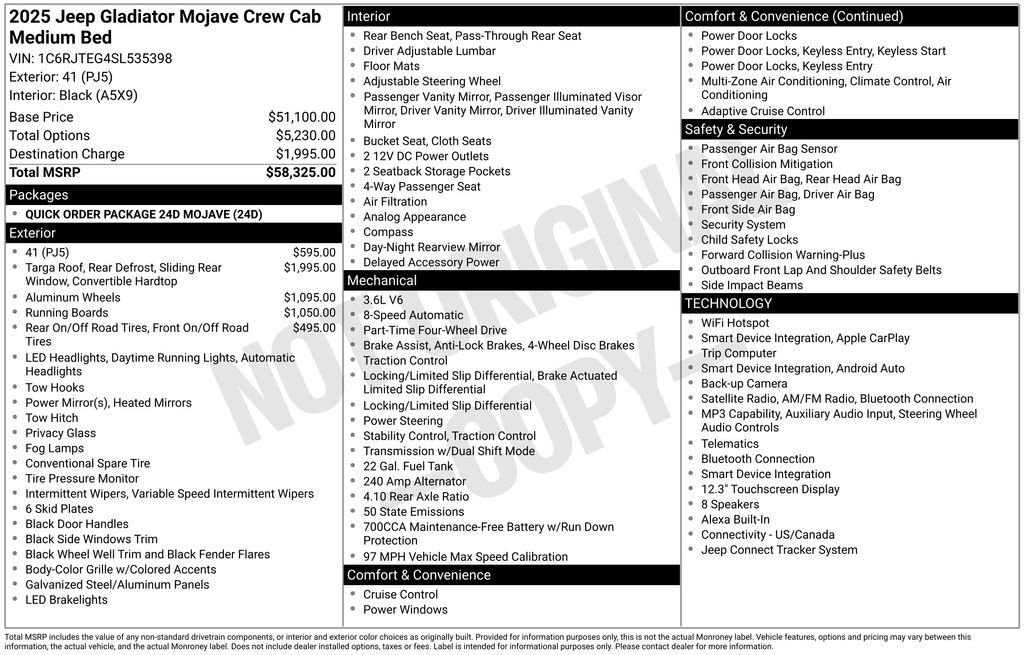 Certified Used 2025 Green Jeep Mojave image 31