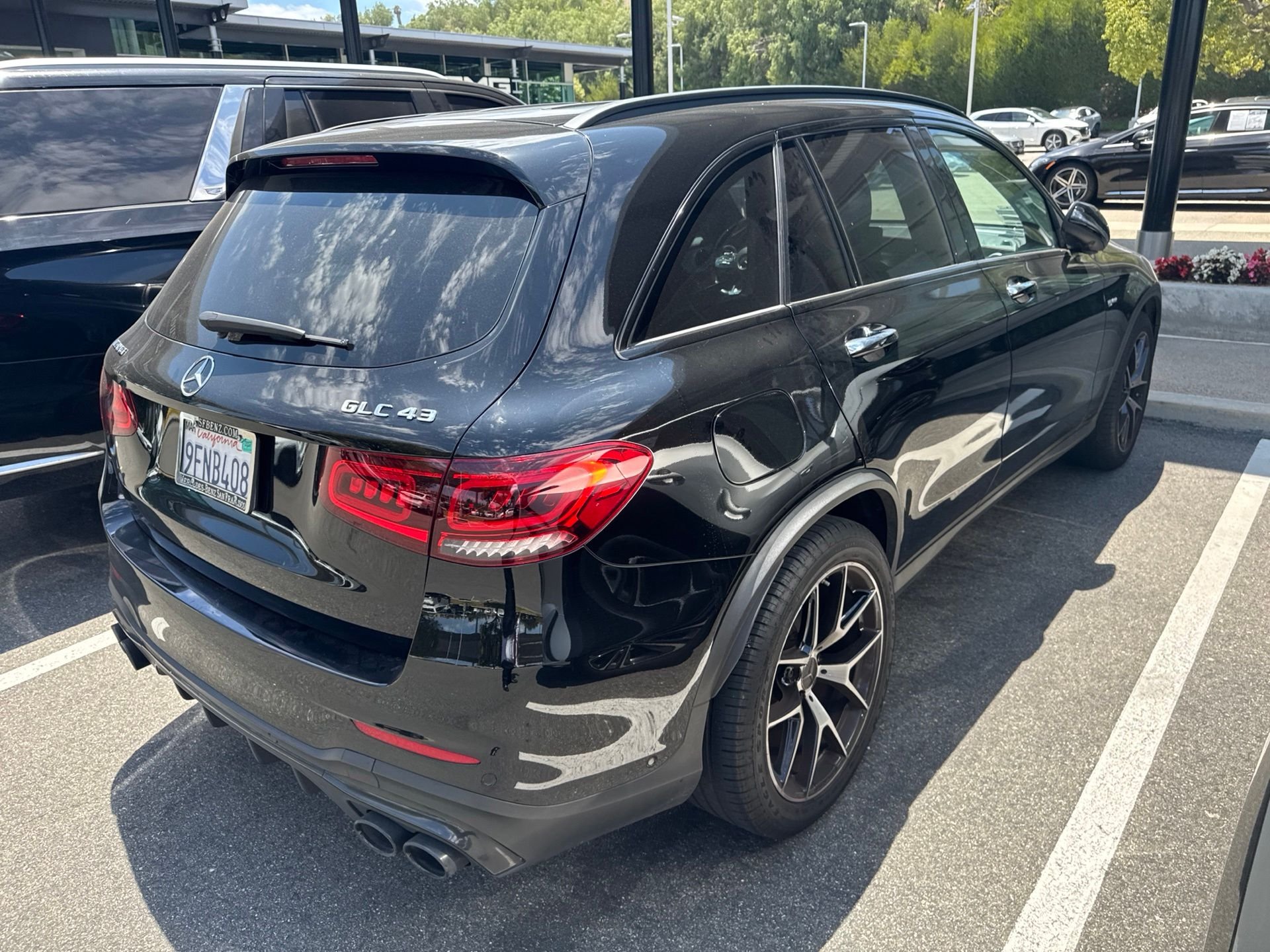 Used 2022 Black Mercedes-Benz GLC 43 AMG® image 7