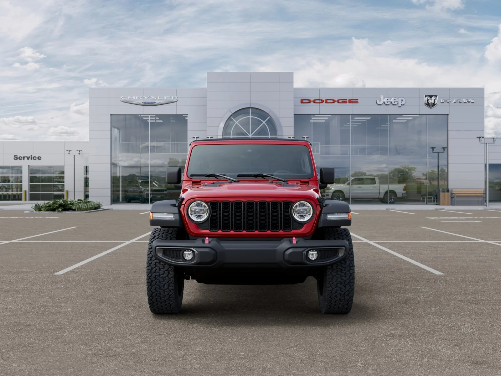 New 2026 Firecracker Red Clear-Coat Exterior Paint Jeep Rubicon image 32