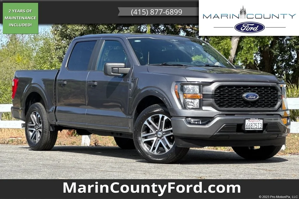 Used 2023 Gray Metallic Ford STX 4x2 image 1