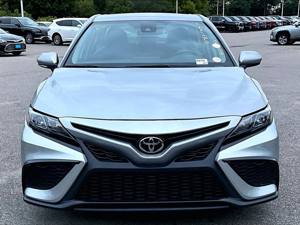 Used 2024 Silver Toyota SE image 2