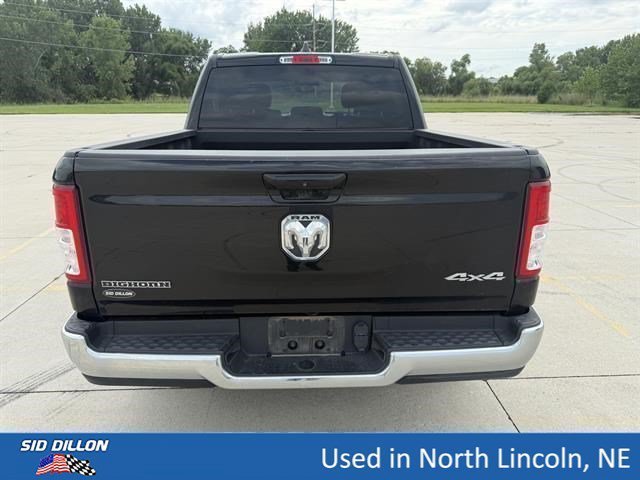 Used 2022 Diamond Black Crystal Pearl Coat Ram Big Horn image 5