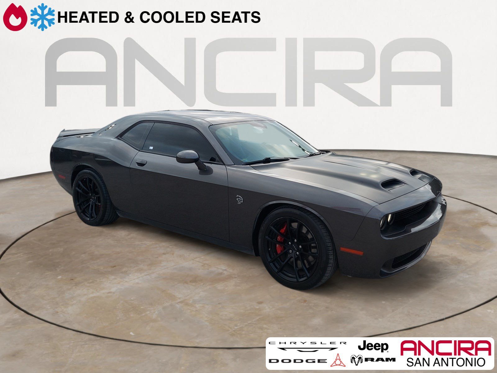 Used 2023 Granite Pearlcoat Dodge SRT Hellcat Jailbreak image 1