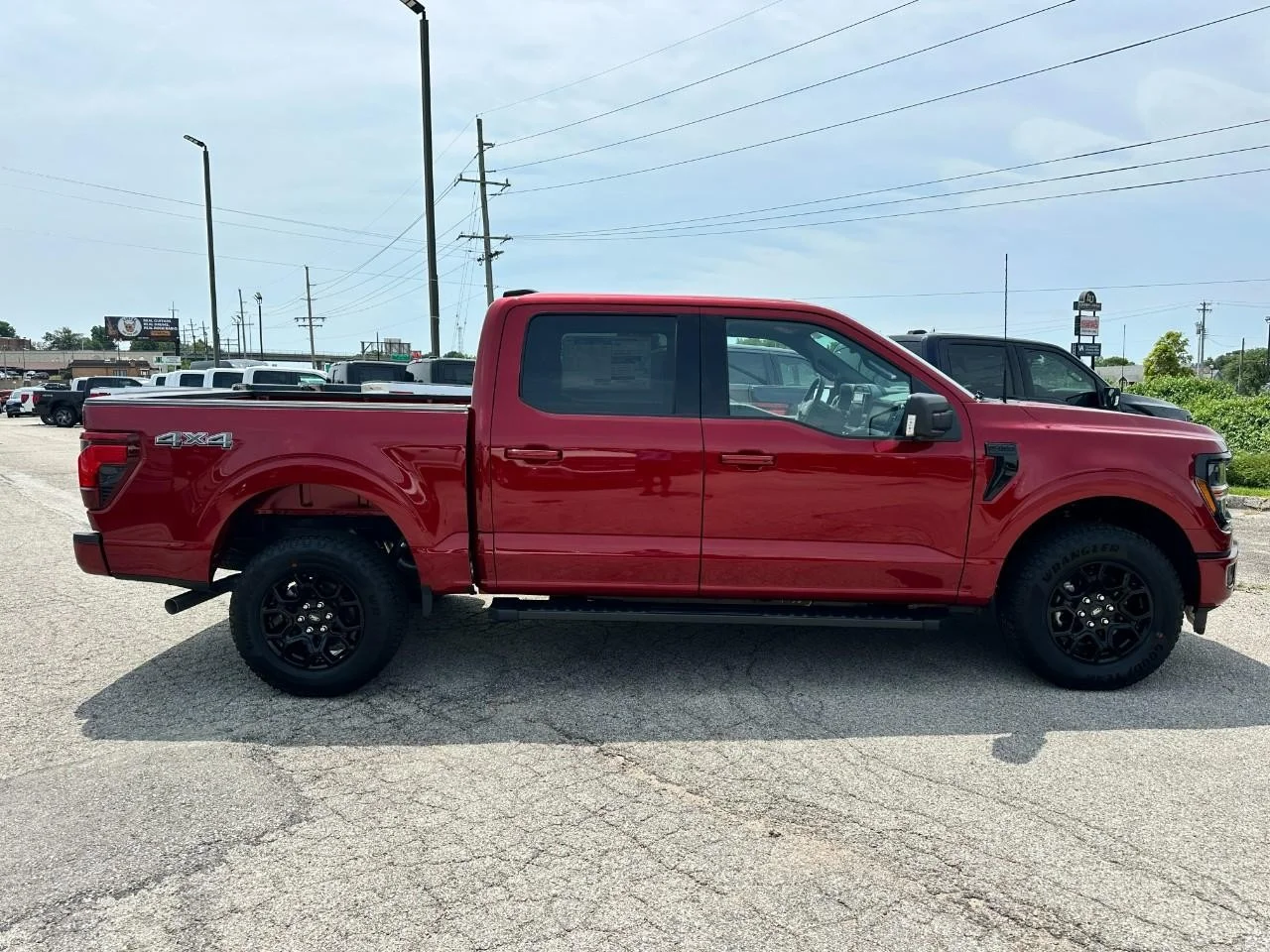 New 2026 Ruby Red Metallic Tinted Clearcoat Ford XLT 4WD SuperCrew 5.5' Box image 2