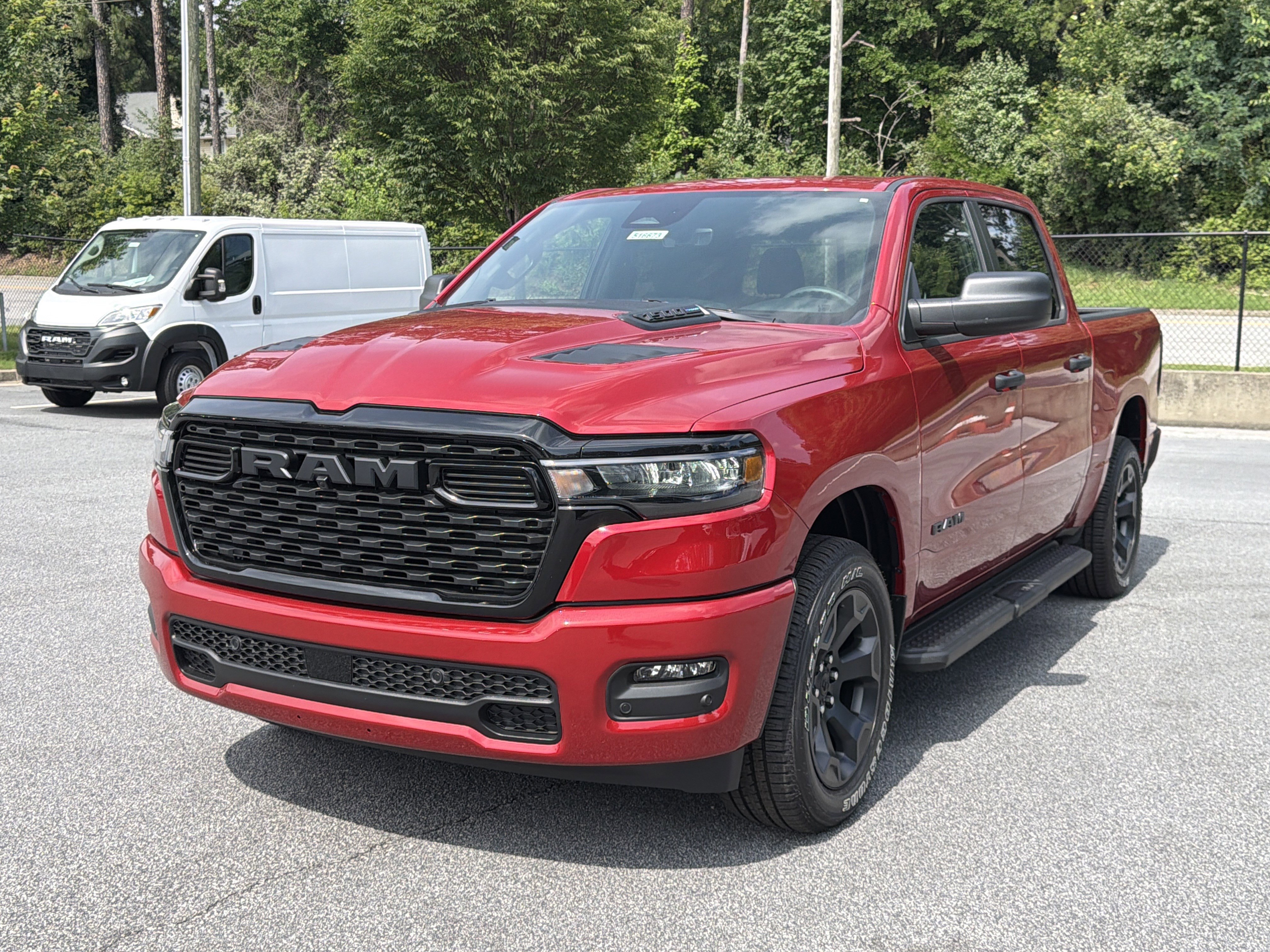 New 2026 Molten Red Pearl-Coat Exterior Paint RAM Express image 3