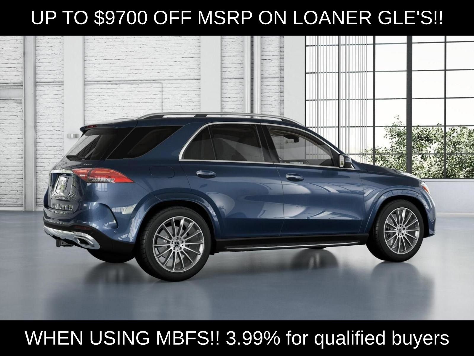 Certified Used 2026 Blue Mercedes-Benz GLE 450 image 21