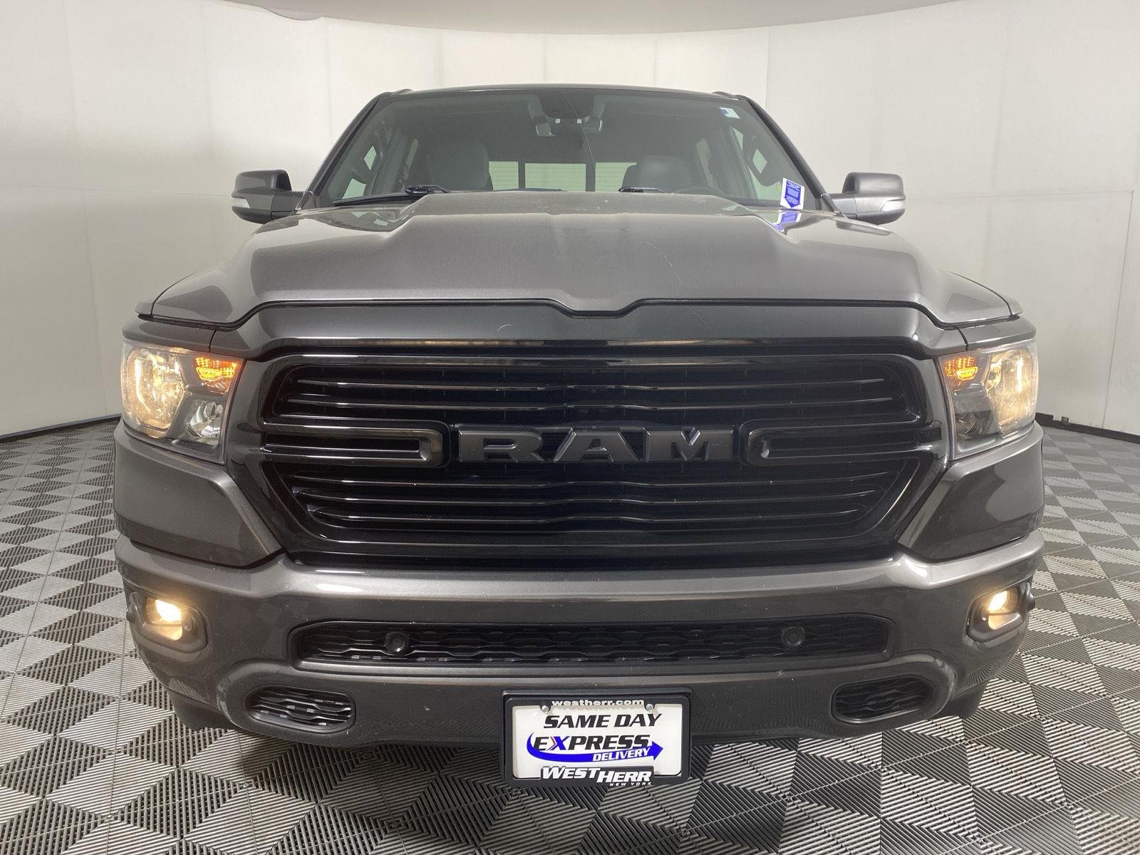 Used 2020 Granite Crystal Metallic Clearcoat Ram Big Horn image 2