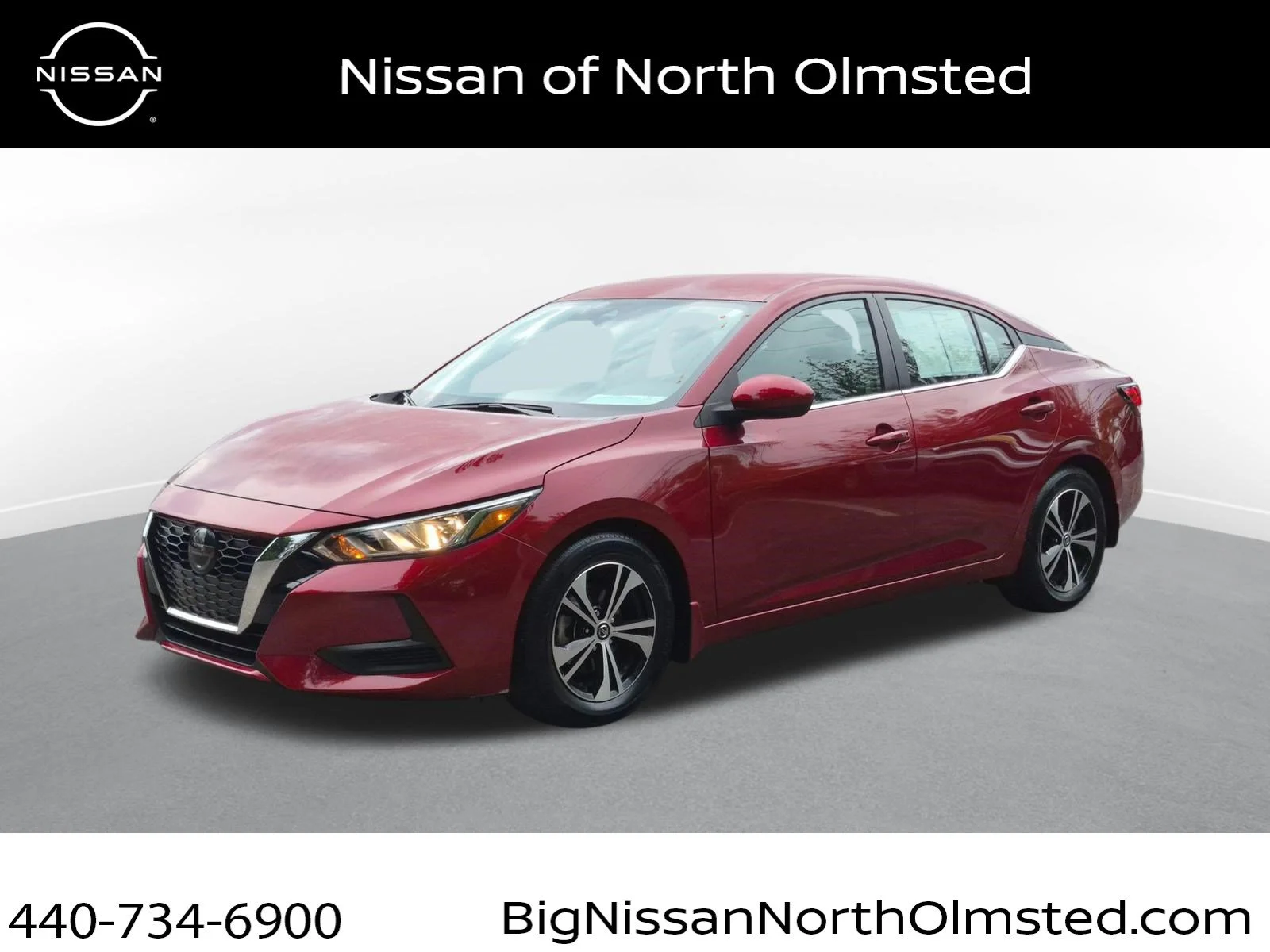 Certified Used 2023 Scarlet Nissan SV image 1