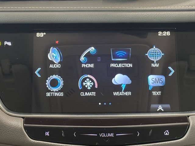 Used 2018 HARBOR BLUE METALLIC Cadillac Luxury FWD image 9