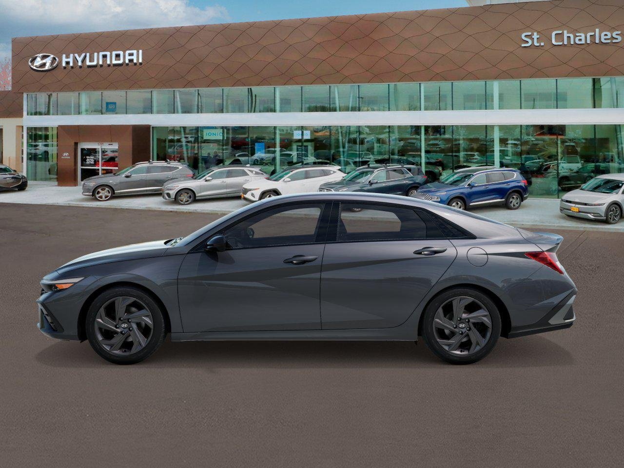 New 2026 Ecotronic Gray Hyundai SEL Sport image 3